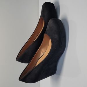 Nine West Black Wedge Shoes